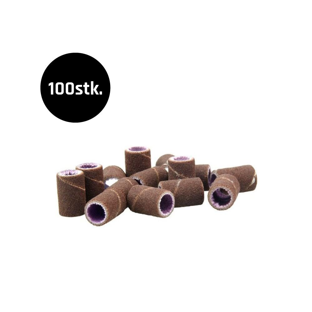Schleifband Manschetten · 240 Körnung · 100er Pack für Nageldesign Nägel & Nagelstudios Schleifband Manschetten · 240 Körnung · 100er Pack, Abtrag Bit, Abtragen, fräser bit, Modellage entfernen, Nägel entfernen, schleifkappen für Nägel im Nageldesign & Nagelstudios