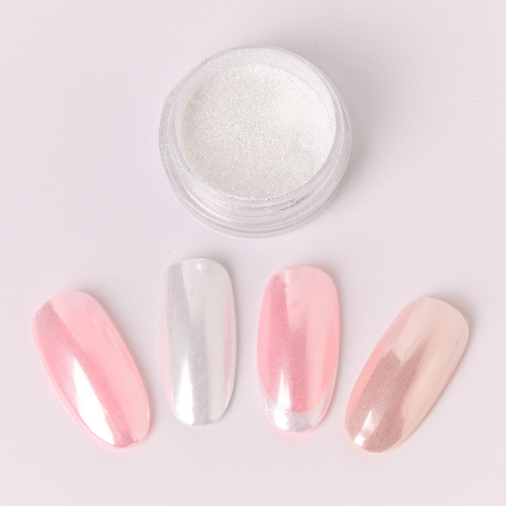 Glas Pigment für Nageldesign Nägel & Nagelstudios Glas Pigment, Aurora Pigment, Muschel Pigment, puder, Pulver für Nägel im Nageldesign & Nagelstudios