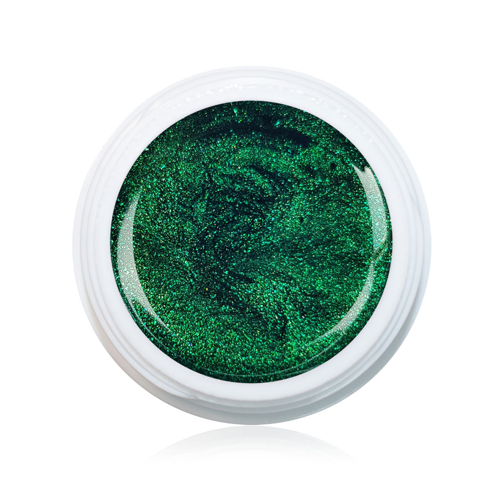 Farbgel Sparkle Green 5ml Premium* für Nageldesign Nägel & Nagelstudios Farbgel Sparkle Green 5ml Premium*, Color Gel, Colour Gel, cremig, Farbgel, glimmer, glitzer, green, grün, premium, Schimmer für Nägel im Nageldesign & Nagelstudios