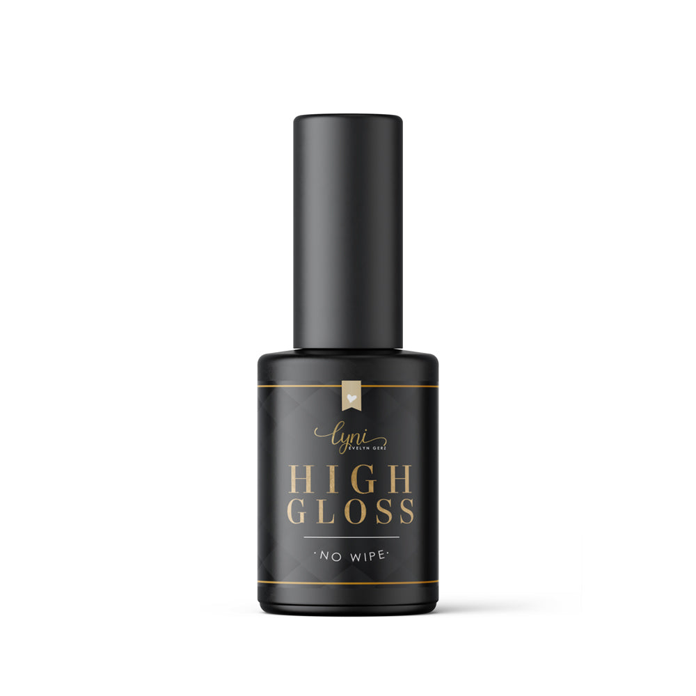 High Gloss · No Wipe · 10ml* für Nageldesign Nägel & Nagelstudios High Gloss · No Wipe · 10ml*, glanz Versiegler, Top Coat, Versiegelungsgel, Versiegler für Nägel im Nageldesign & Nagelstudios