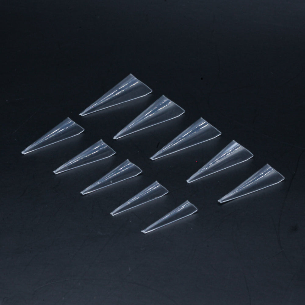 Stiletto · Tips Clear · Nachfüllpack 500 Stück für Nageldesign Nägel & Nagelstudios Stiletto · Tips Clear · Nachfüllpack 500 Stück, Verlängerung für Nägel im Nageldesign & Nagelstudios