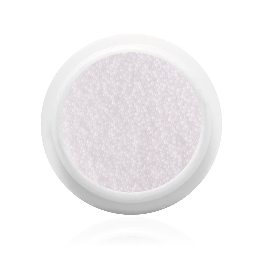 Weiß Mikroperlen 0,5mm für Nageldesign Nägel & Nagelstudios Weiß Mikroperlen 0,5mm, kleine Kügelchen, Nageldesign Kugeln für Nägel im Nageldesign & Nagelstudios