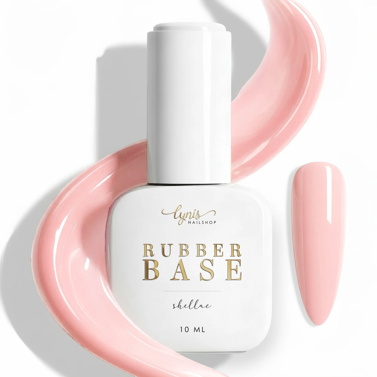 Shellac · Rubber Base · Light Rose 7,3ml Shellac · Rubber Base · Light Rose 7,3ml