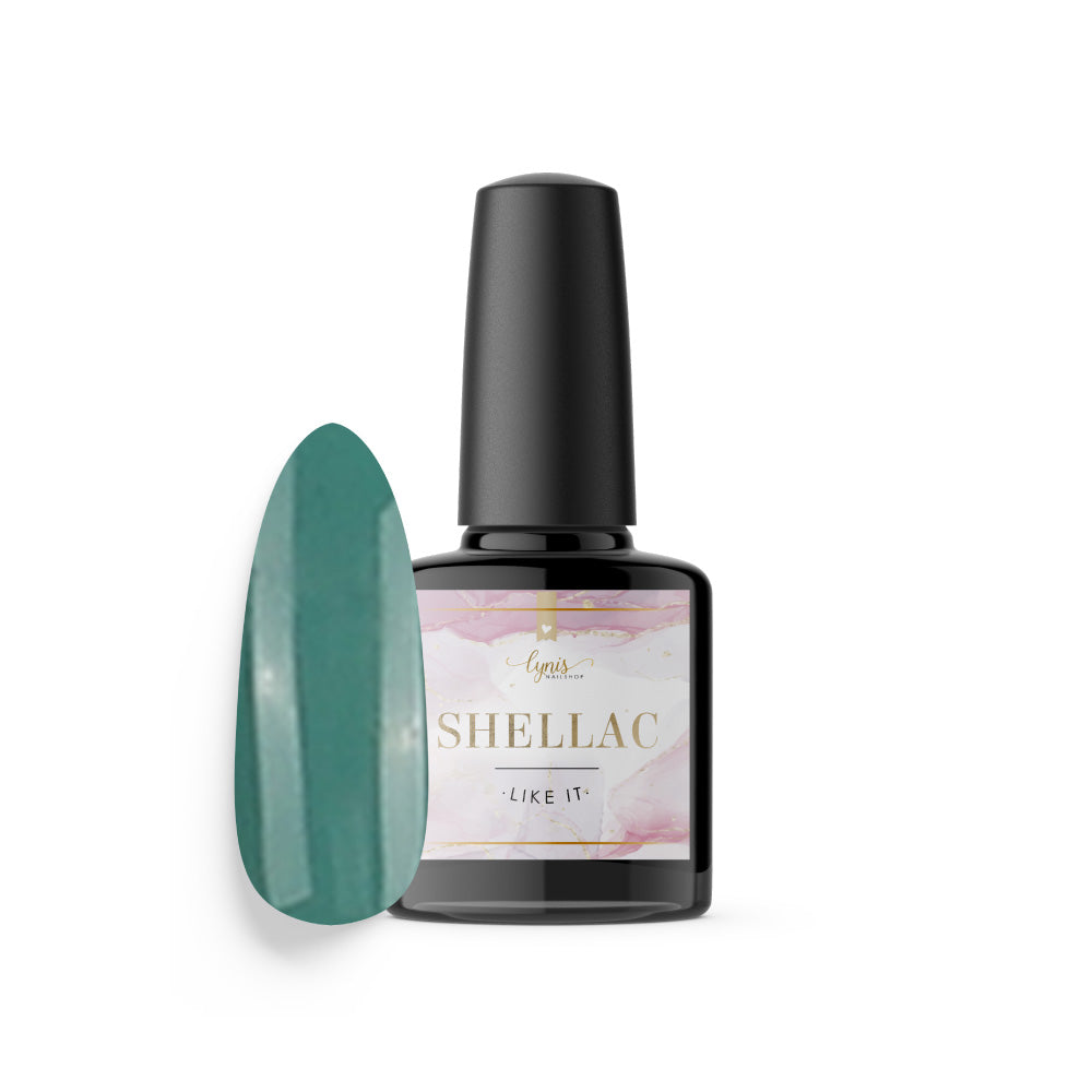 Shellac · Like It 7,3ml für Nageldesign Nägel & Nagelstudios Shellac · Like It 7,3ml, blau, gel polish, gellack, grün, nail polish, türkis, uv lack für Nägel im Nageldesign & Nagelstudios