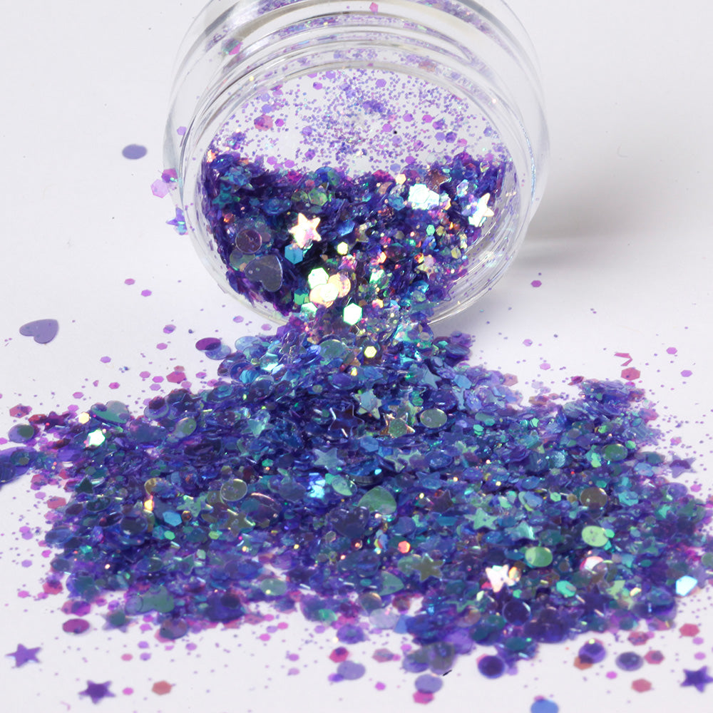 Sweet Heart · Lilac - Glitter für Nageldesign Nägel & Nagelstudios Sweet Heart · Lilac - Glitter, coral, farbliches Glitzer, glimmer, glitter für Nägel im Nageldesign & Nagelstudios