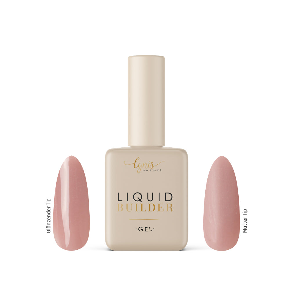 Liquid Builder · Nude 10ml für Nageldesign Nägel & Nagelstudios Liquid Builder · Nude 10ml, Aufbaugel in der Flasche, Builder in the bottle, Gel in der Flasche für Nägel im Nageldesign & Nagelstudios