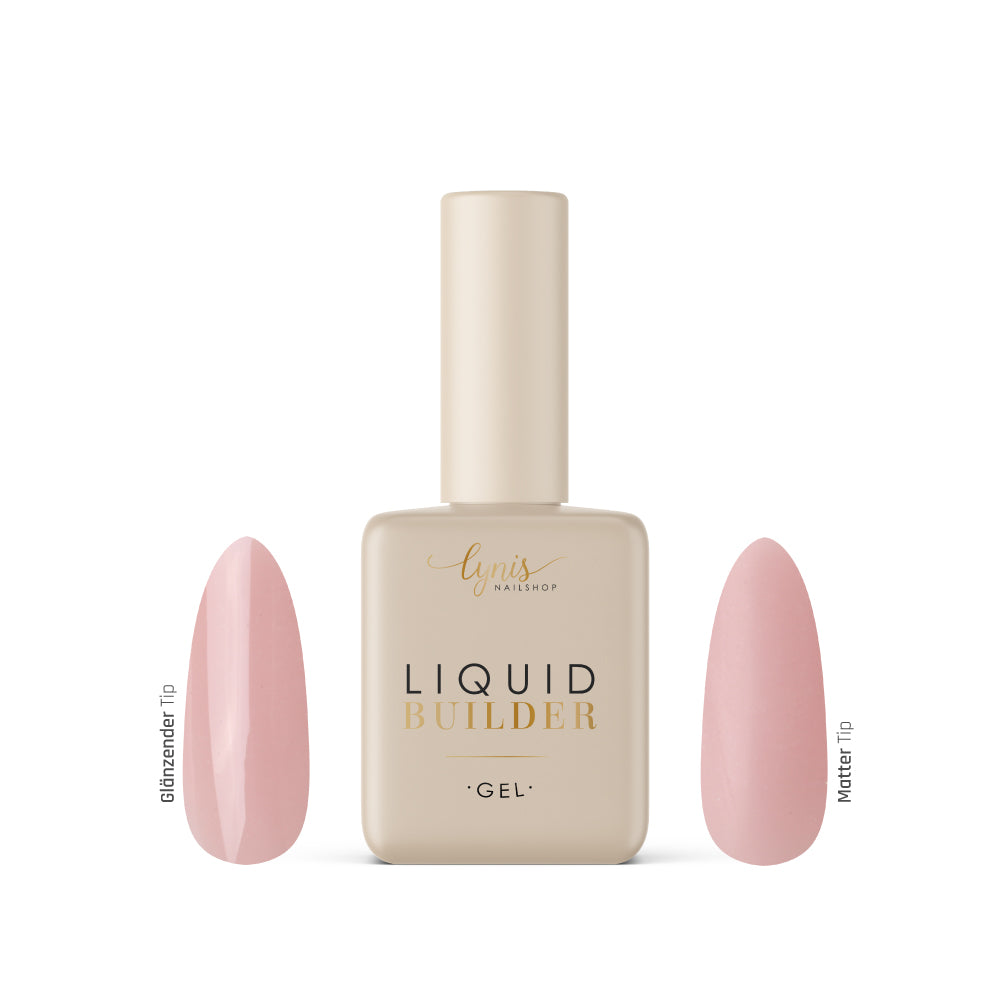 Liquid Builder · Soft Nature 10ml für Nageldesign Nägel & Nagelstudios Liquid Builder · Soft Nature 10ml, Aufbaugel in der Flasche, Builder in the bottle, Gel in der Flasche für Nägel im Nageldesign & Nagelstudios