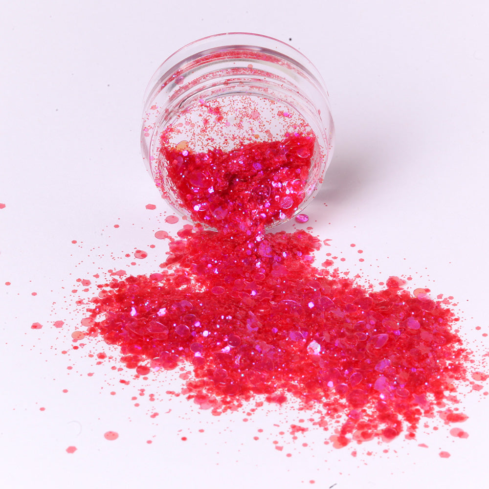 Sweet Heart · Magenta - Glitter für Nageldesign Nägel & Nagelstudios Sweet Heart · Magenta - Glitter, coral, farbliches Glitzer, glimmer, glitter für Nägel im Nageldesign & Nagelstudios