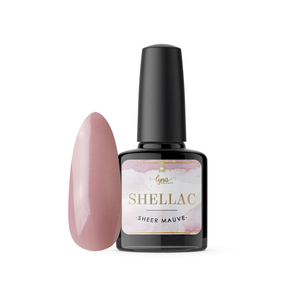 Shellac · Sheer Mauve 7,3ml für Nageldesign Nägel & Nagelstudios Shellac · Sheer Mauve 7,3ml, gel polish, gellack, nail polish, uv lack für Nägel im Nageldesign & Nagelstudios