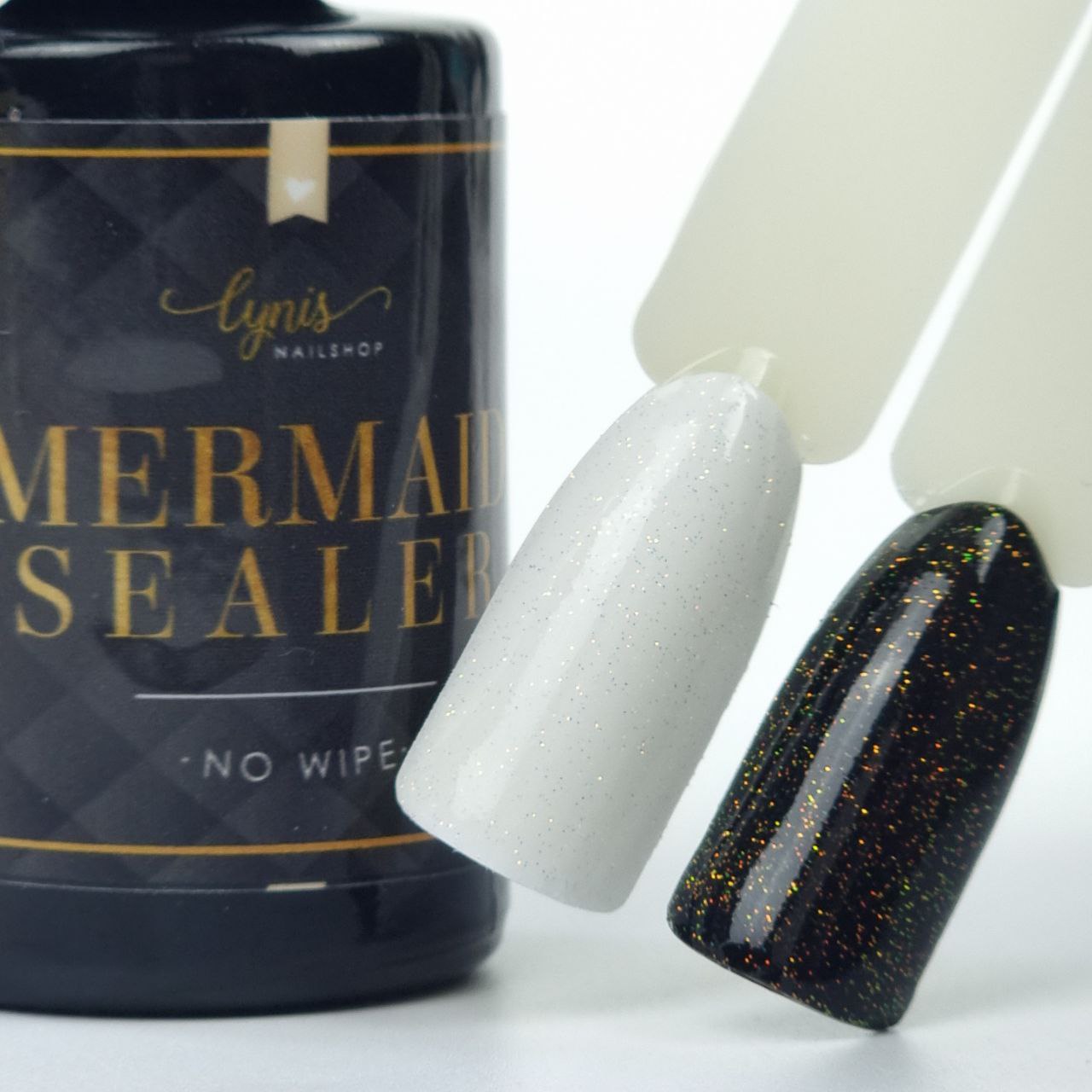 Mermaid Sealer · No Wipe · 10ml* für Nageldesign Nägel & Nagelstudios Mermaid Sealer · No Wipe · 10ml*, glanz Versiegler, glimmer, Glitter, Glitzer, schimmer, Top Coat, Versiegelungsgel, Versiegler für Nägel im Nageldesign & Nagelstudios