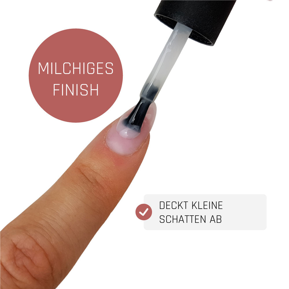 Milky White Sealer · No Wipe · 10ml* für Nageldesign Nägel & Nagelstudios Milky White Sealer · No Wipe · 10ml*, glanz Versiegler, milchiger versiegler, Top Coat, Versiegelungsgel, Versiegler, versiegler für Babyboomer, weiß für Nägel im Nageldesign & Nagelstudios
