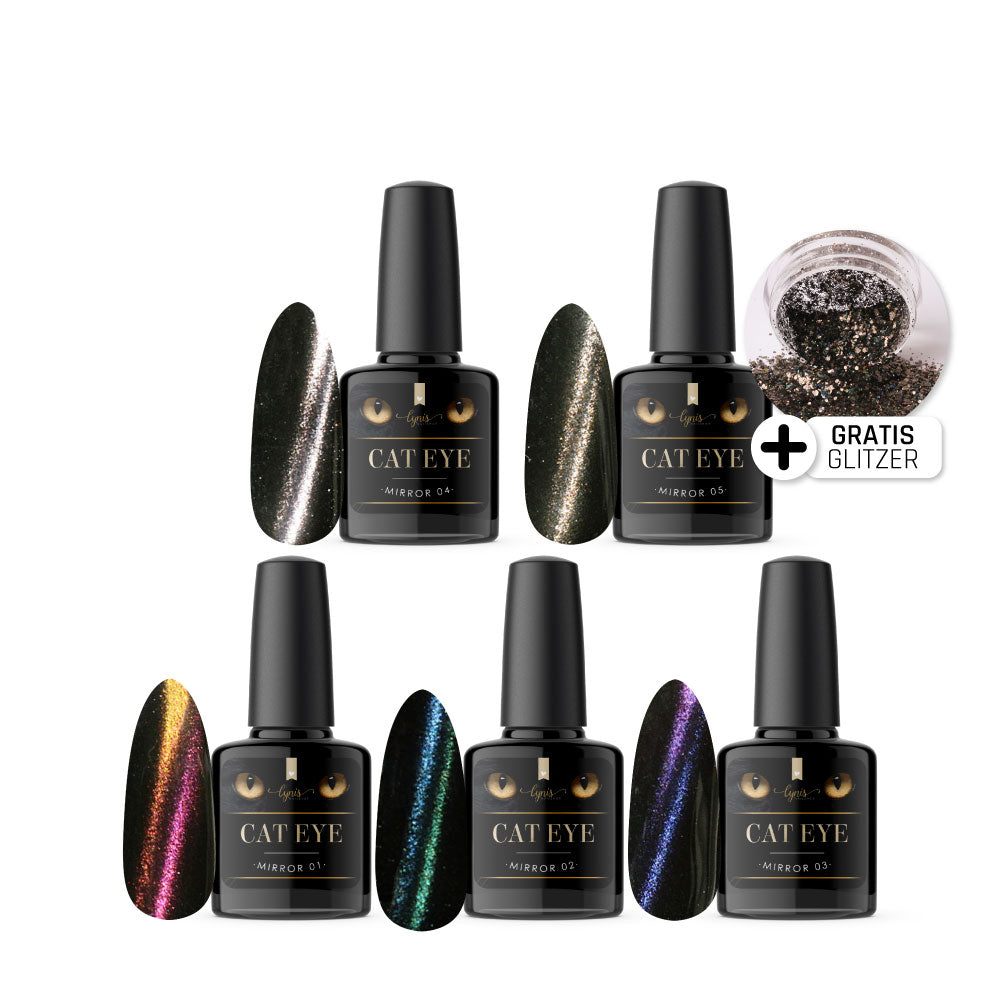 Mirror Cat Eye Shellac Set* für Nageldesign Nägel & Nagelstudios Mirror Cat Eye Shellac Set*, für Nägel im Nageldesign & Nagelstudios