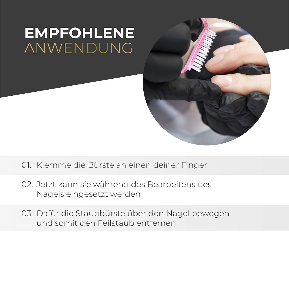 Nagelbürste für Nageldesign Nägel & Nagelstudios Nagelbürste, Staubbürste, Staubentfernung für Nägel im Nageldesign & Nagelstudios