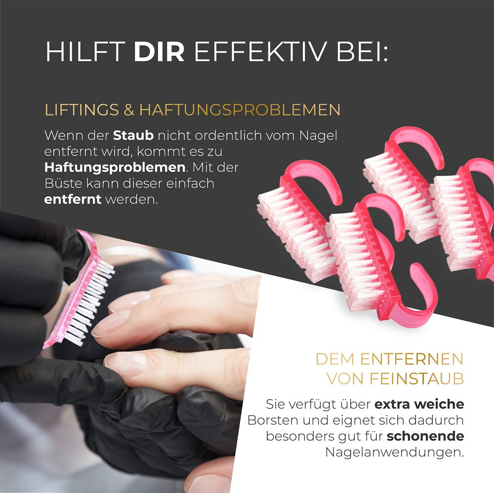 Nagelbürste für Nageldesign Nägel & Nagelstudios Nagelbürste, Staubbürste, Staubentfernung für Nägel im Nageldesign & Nagelstudios