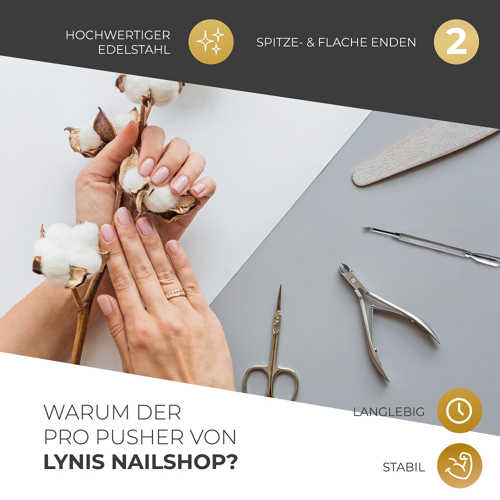 Pro Pusher Nagelhautschieber Rose für Nageldesign Nägel & Nagelstudios Pro Pusher Nagelhautschieber Rose, entferner, Nagelhaut, rosenholzstäbchen, schieber für Nägel im Nageldesign & Nagelstudios