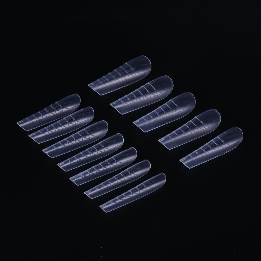 Russische Mandel · Dual Tips für Nageldesign Nägel & Nagelstudios Russische Mandel · Dual Tips, Nagelverlängerung, schablone, verlängern, verlängerung für Nägel im Nageldesign & Nagelstudios