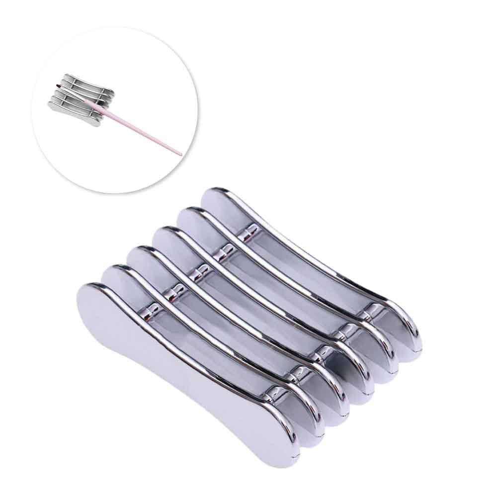 Pinselhalter Silber für Nageldesign Nägel & Nagelstudios Pinselhalter Silber, Aufsteller Pinsel, Halterung, Pinsel Ablage für Nägel im Nageldesign & Nagelstudios