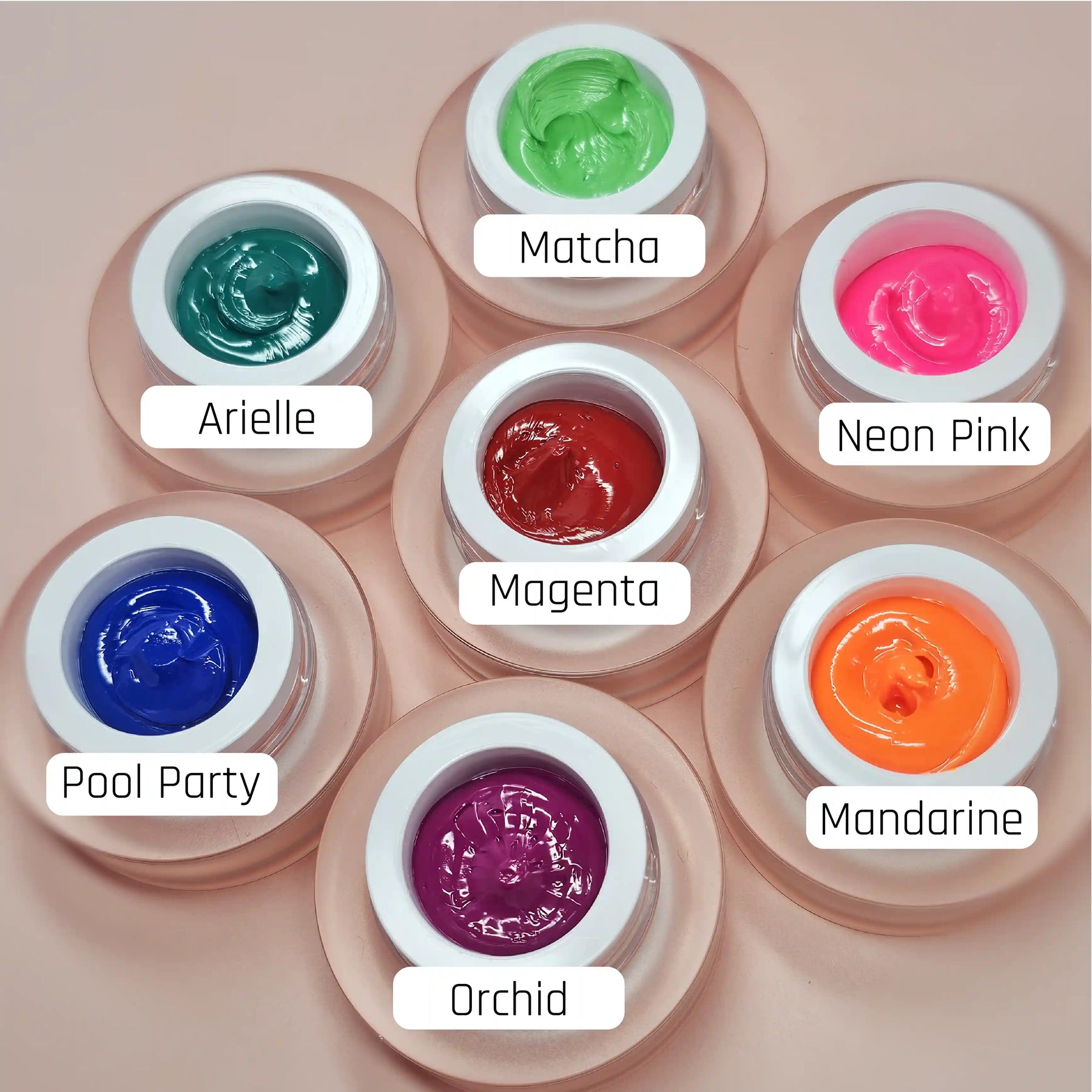 Ombre Babyboomer Gel · Pool Party 2g für Nageldesign Nägel & Nagelstudios Ombre Babyboomer Gel · Pool Party 2g, Aura-Effekt, Babyboomer Gel, Farbverlauf, Ombre Gel, Ombre Verlauf, Verlauf für Nägel im Nageldesign & Nagelstudios