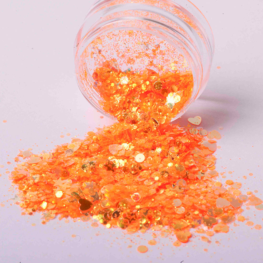 Sweet Heart · Orange - Glitter Sweet Heart · Orange - Glitter