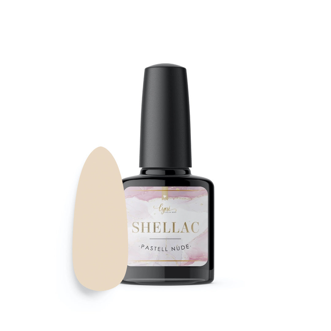 Shellac · Pastell Nude 7,3ml für Nageldesign Nägel & Nagelstudios Shellac · Pastell Nude 7,3ml, gel polish, gellack, nail polish, uv lack für Nägel im Nageldesign & Nagelstudios