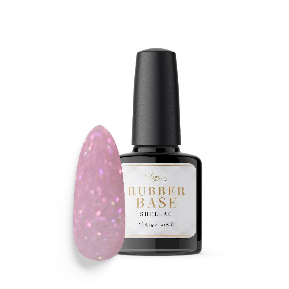 Shellac · Rubber Base · Fairy Pink 7,3ml für Nageldesign Nägel & Nagelstudios Shellac · Rubber Base · Fairy Pink 7,3ml, Aufbaugel in der Flasche, Aufbaugel Naturnagel, Base Gel, Effekt, flexibles Aufbaugel, flexibles Gel, gel polish, gellack, Glitzer, Grundiergel, Haftgel, nail polish, Naturnagelverstärkung, Pastell, pink, rosa, Shellac, uv lack für Nägel im Nageldesign & Nagelstudios