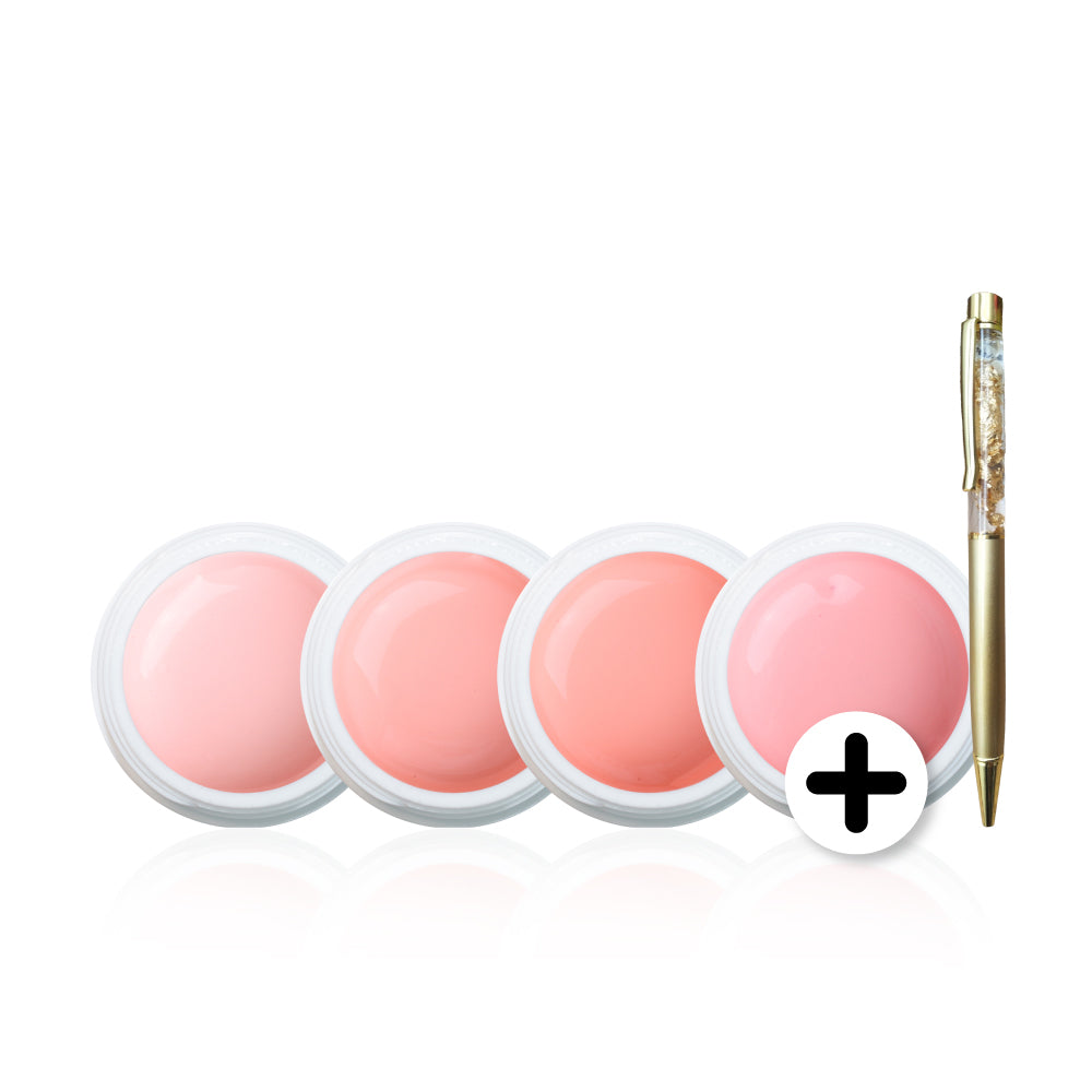 Farbgel Peach Frühlings-Set* für Nageldesign Nägel & Nagelstudios Farbgel Peach Frühlings-Set*, Color Gel, Colour Gel, cremig, Farbgel, Peach, premium für Nägel im Nageldesign & Nagelstudios