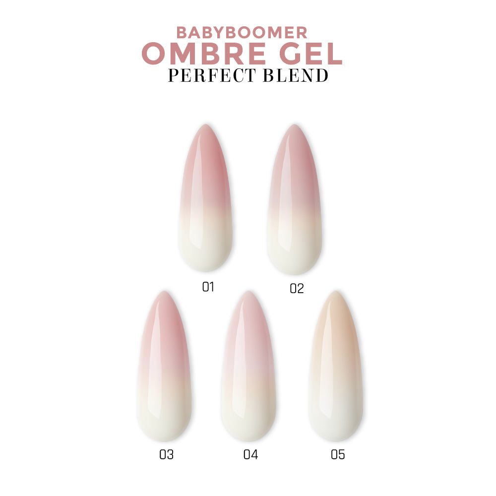 Ombre Babyboomer Gel · Perfect Blend Set · 2g Ombre Babyboomer Gel · Perfect Blend Set · 2g