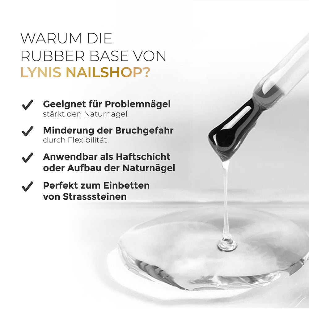 Rubber Base · Perfect Flex · 60ml* Refill für Nageldesign Nägel & Nagelstudios Rubber Base · Perfect Flex · 60ml* Refill, Acrylgel, Base gegen Liftings, durchsichtig, flexibles Aufbaugel, Gel, Gellack, Gelpolish, grundiergel, Haftgel, klar, Rubber Base, Shellac, Strasssteinbefestigung für Nägel im Nageldesign & Nagelstudios