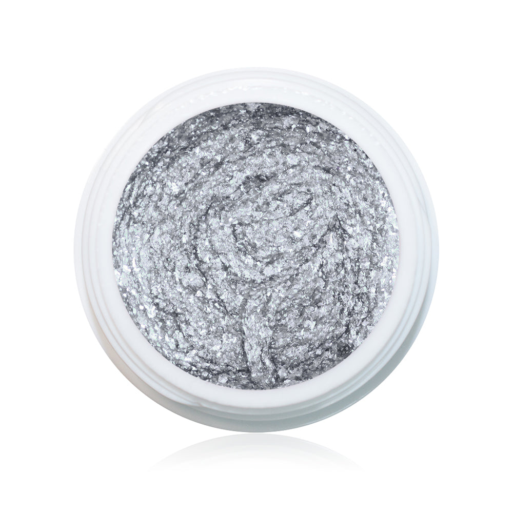 Farbgel Chrome Silver 5ml Premium* für Nageldesign Nägel & Nagelstudios Farbgel Chrome Silver 5ml Premium*, blau, blue, Chrome, Color Gel, Colour Gel, cremig, Farbgel, glimmer, glitzer, premium, Schimmer, silber, silver für Nägel im Nageldesign & Nagelstudios