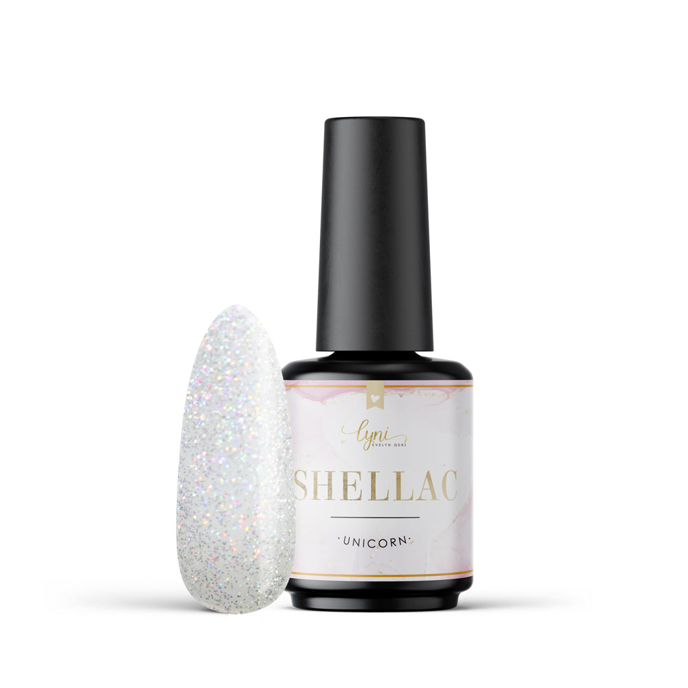 Shellac · Unicorn 7,3ml für Nageldesign Nägel & Nagelstudios Shellac · Unicorn 7,3ml, gel polish, gellack, glimmer, glitter, glitzer, holo, nail polish, uv lack für Nägel im Nageldesign & Nagelstudios