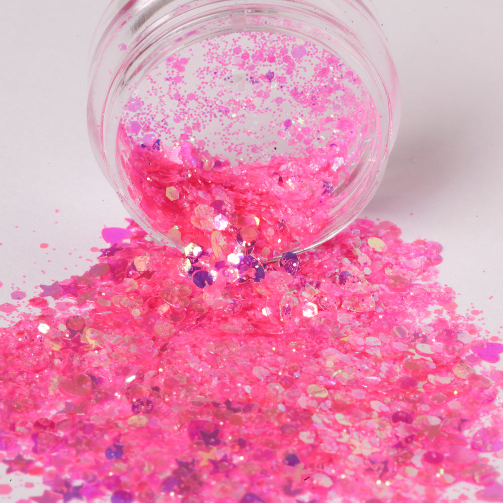 Sweet Heart · Pink - Glitter für Nageldesign Nägel & Nagelstudios Sweet Heart · Pink - Glitter, coral, farbliches Glitzer, glimmer, glitter für Nägel im Nageldesign & Nagelstudios