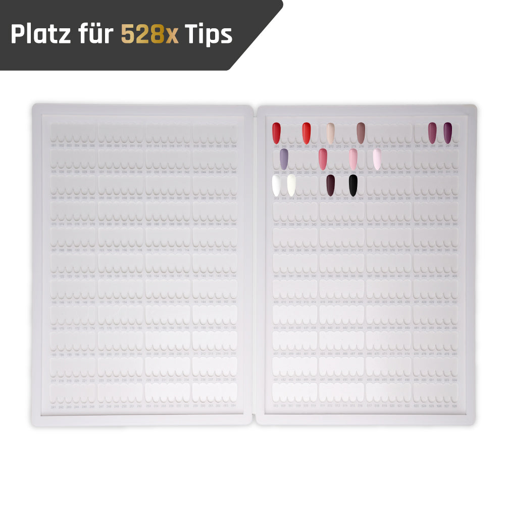 Präsentationsbuch für Mustertips · Platz für 528 Tips für Nageldesign Nägel & Nagelstudios Präsentationsbuch für Mustertips · Platz für 528 Tips, JTL-DL für Nägel im Nageldesign & Nagelstudios