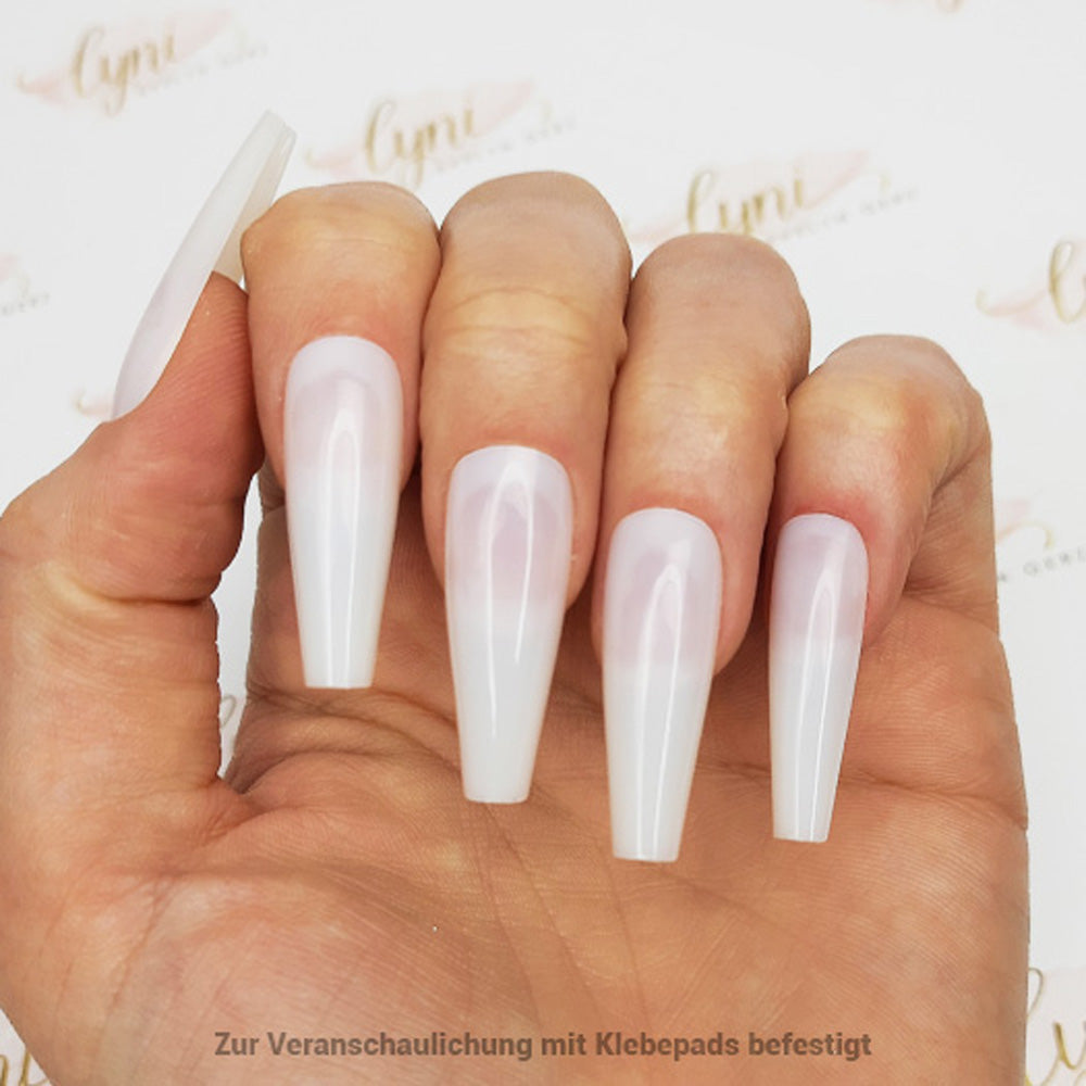 Ballerina Normal · Natur · Press On Tips für Nageldesign Nägel & Nagelstudios Ballerina Normal · Natur · Press On Tips, aufdrück Nägel, click it tips, coffin, durchsichtig, klar, press on nails, press on nägel für Nägel im Nageldesign & Nagelstudios