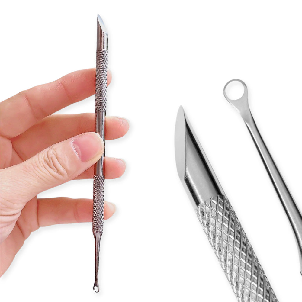 Pro Pusher · Nagelhautschieber mit Pferdefüßchen für Nageldesign Nägel & Nagelstudios Pro Pusher · Nagelhautschieber mit Pferdefüßchen, entferner, Nagelhaut, rosenholzstäbchen, schieber für Nägel im Nageldesign & Nagelstudios