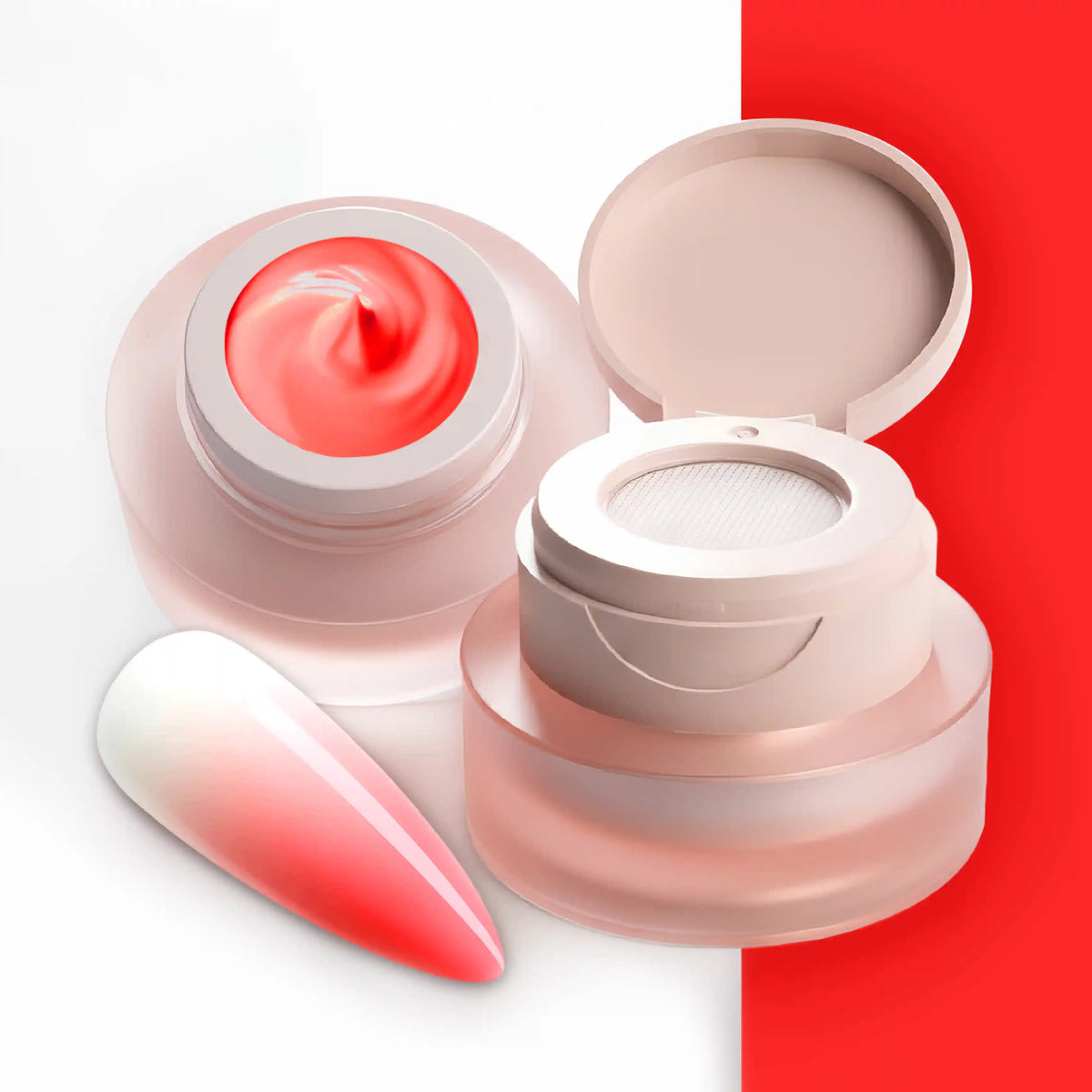 Ombre Babyboomer Gel · Pure Red · 2g Ombre Babyboomer Gel · Pure Red · 2g