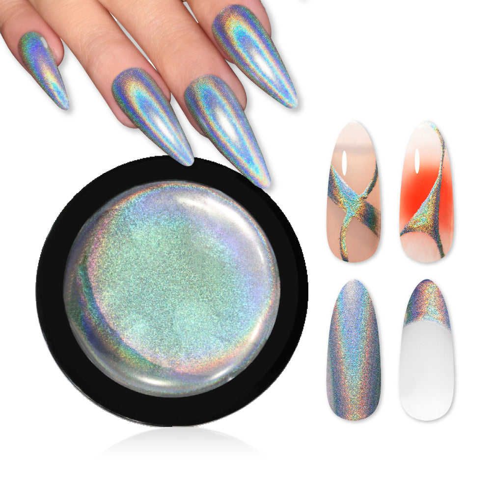 Rainbow Mirror Gel 5ml* für Nageldesign Nägel & Nagelstudios Rainbow Mirror Gel 5ml*, color gel, Farbe für Nägel, Gel Farben, Gelnägel Farbe, Holo, holo effekt, Holographisch, regenbogenfarbe, schimmer für Nägel im Nageldesign & Nagelstudios