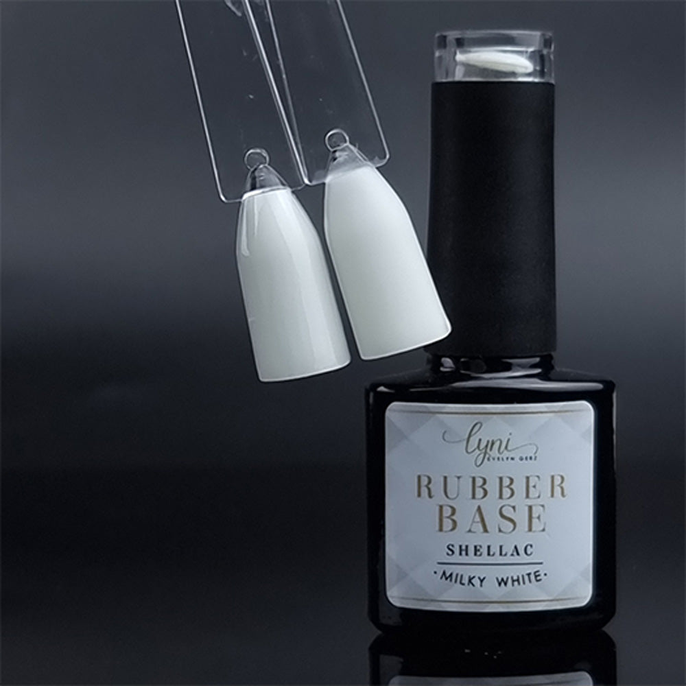 Shellac · Rubber Base · Milky White 7,3ml* für Nageldesign Nägel & Nagelstudios Shellac · Rubber Base · Milky White 7,3ml*,  für Nägel im Nageldesign & Nagelstudios