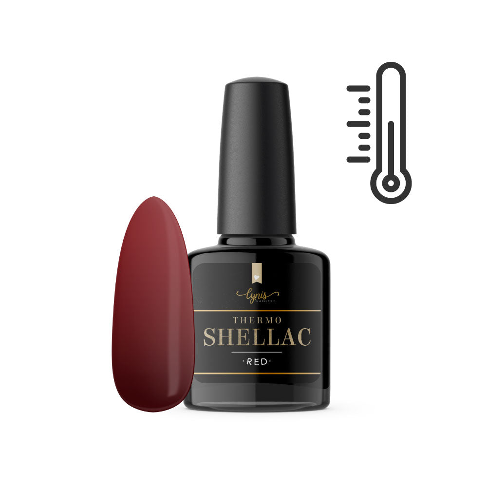 Thermogel Shellac · Red 7,3ml für Nageldesign Nägel & Nagelstudios Thermogel Shellac · Red 7,3ml, gel polish, gellack, nail polish, uv lack für Nägel im Nageldesign & Nagelstudios