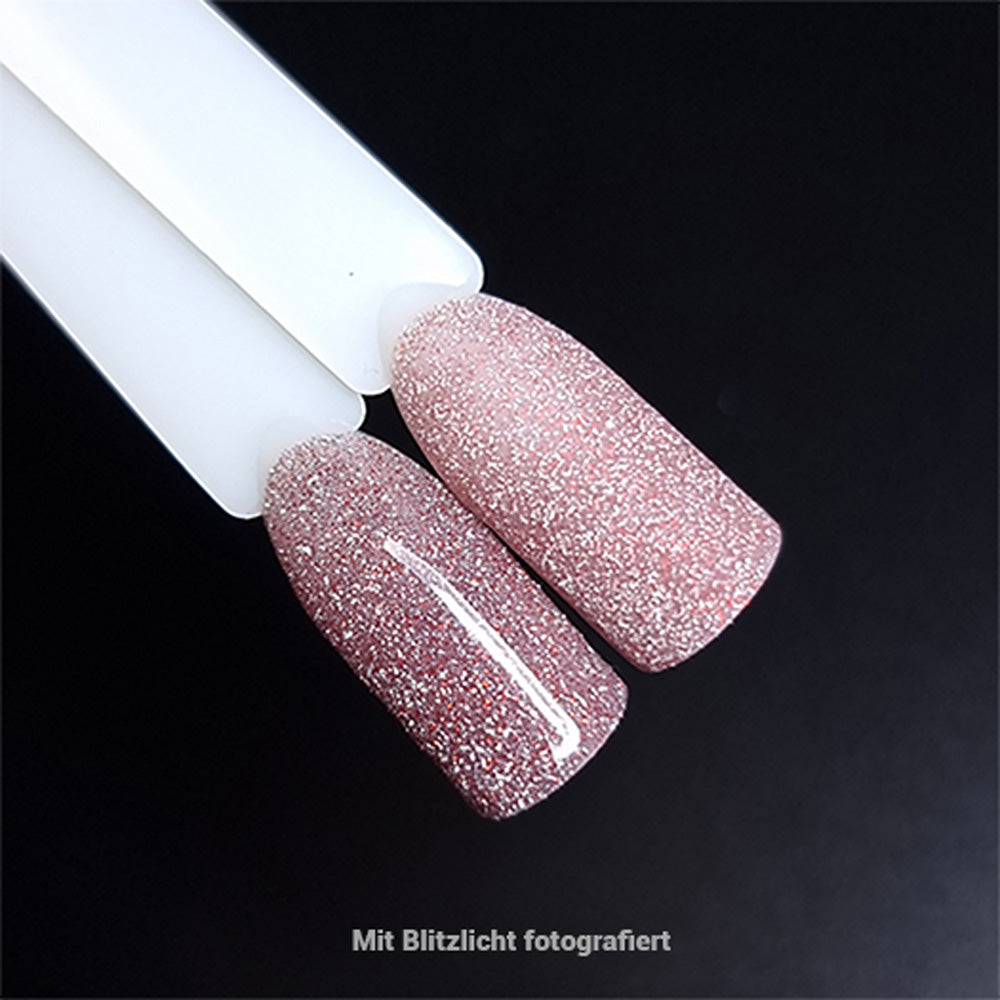 Shellac · Reflective 14 · 7.3ml für Nageldesign Nägel & Nagelstudios Shellac · Reflective 14 · 7.3ml, altrosa, disco, effekt Shellac, funkeln, gellack, gelpolish, glitter, glitzer, glitzer lacke, leuchtende farben, reflektierend, rosa für Nägel im Nageldesign & Nagelstudios