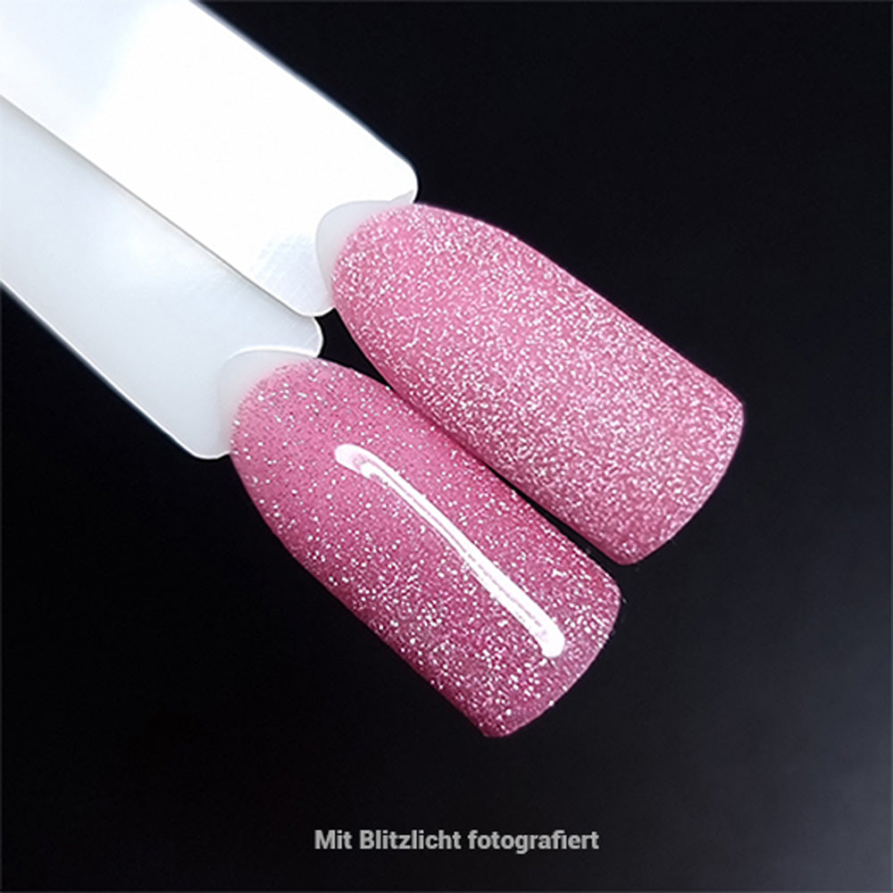 Shellac · Reflective 07 · 7.3ml für Nageldesign Nägel & Nagelstudios Shellac · Reflective 07 · 7.3ml, disco, effekt Shellac, funkeln, gellack, gelpolish, glitter, glitzer, glitzer lacke, leuchtende farben, pink, reflektierend, rosa für Nägel im Nageldesign & Nagelstudios