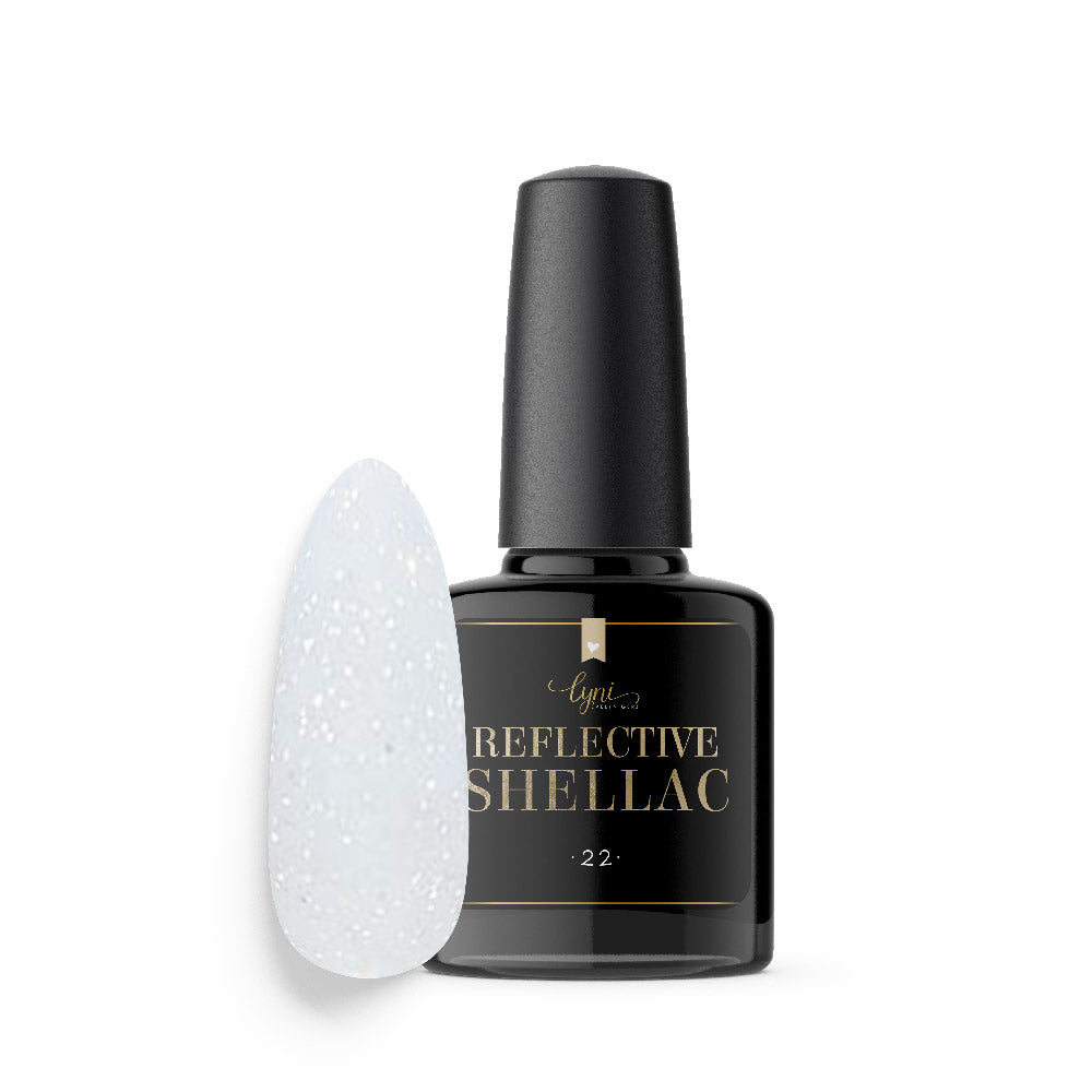 Shellac · Reflective 22 · 7.3ml für Nageldesign Nägel & Nagelstudios Shellac · Reflective 22 · 7.3ml, disco, effekt Shellac, funkeln, gellack, gelpolish, glitter, glitzer, glitzer lacke, leuchtende farben, reflektierend für Nägel im Nageldesign & Nagelstudios