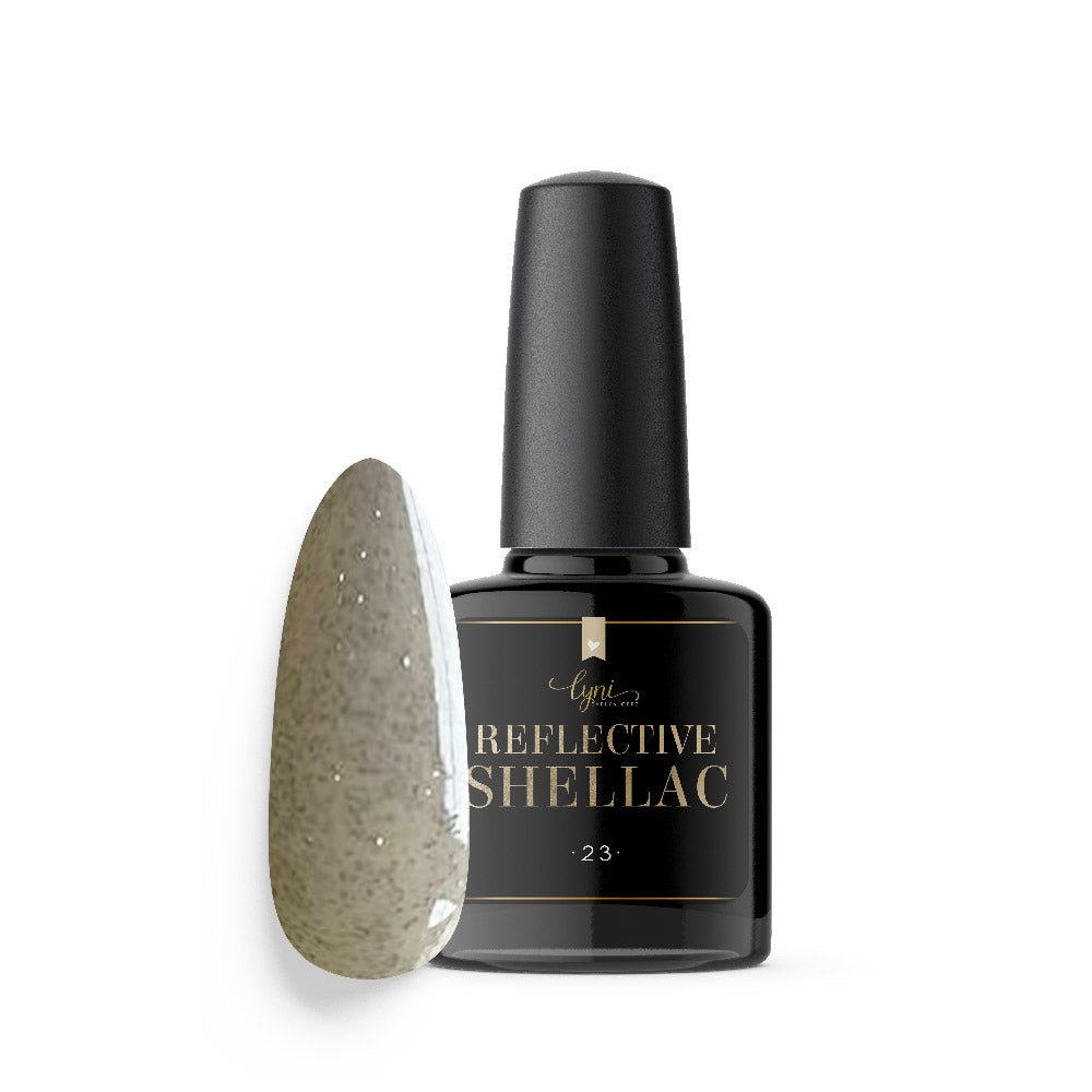 Shellac · Reflective 23 · 7.3ml für Nageldesign Nägel & Nagelstudios Shellac · Reflective 23 · 7.3ml, disco, effekt Shellac, funkeln, gellack, gelpolish, glitter, glitzer, glitzer lacke, leuchtende farben, reflektierend für Nägel im Nageldesign & Nagelstudios