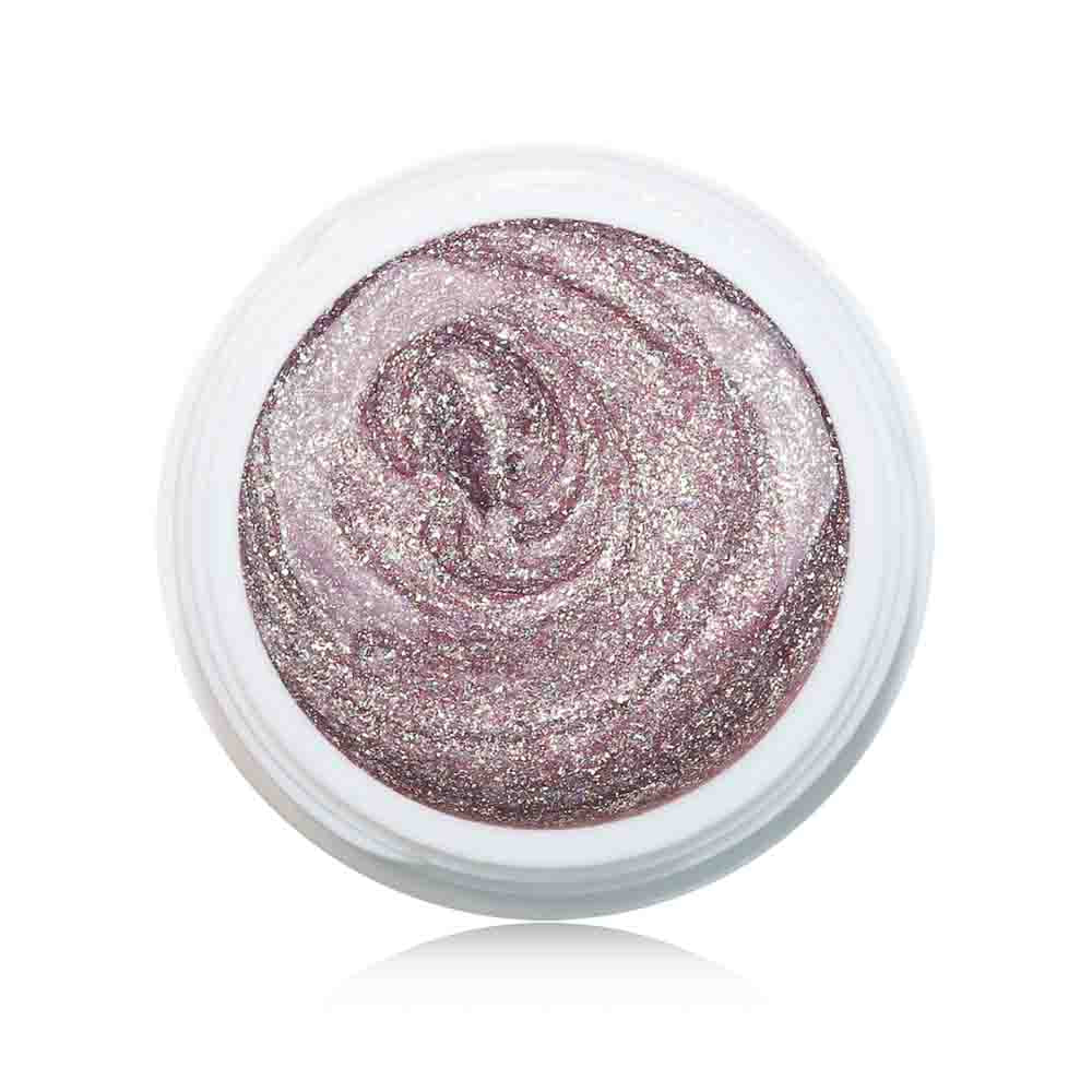 Farbgel Rosy Secco 5ml Premium* für Nageldesign Nägel & Nagelstudios Farbgel Rosy Secco 5ml Premium*, color gel, Farbe für Nägel, Gel Farben, Gelnägel Farbe, glitter, glitzer, gold, rose für Nägel im Nageldesign & Nagelstudios