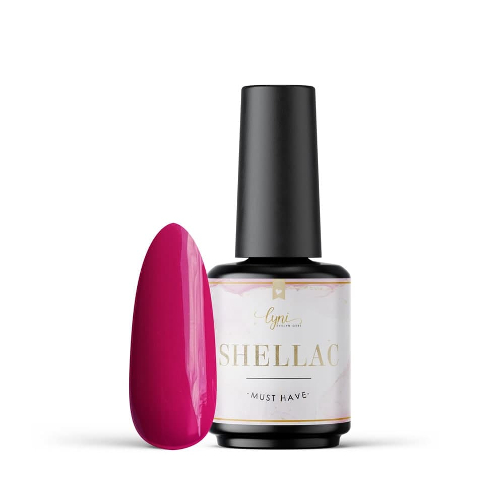 Pink Gellac UV Gel Nagellack – 204 Diamond Silver, 15 Ml | Silber Glitzer Für 14+ Tage | Vegan, Salonqualität