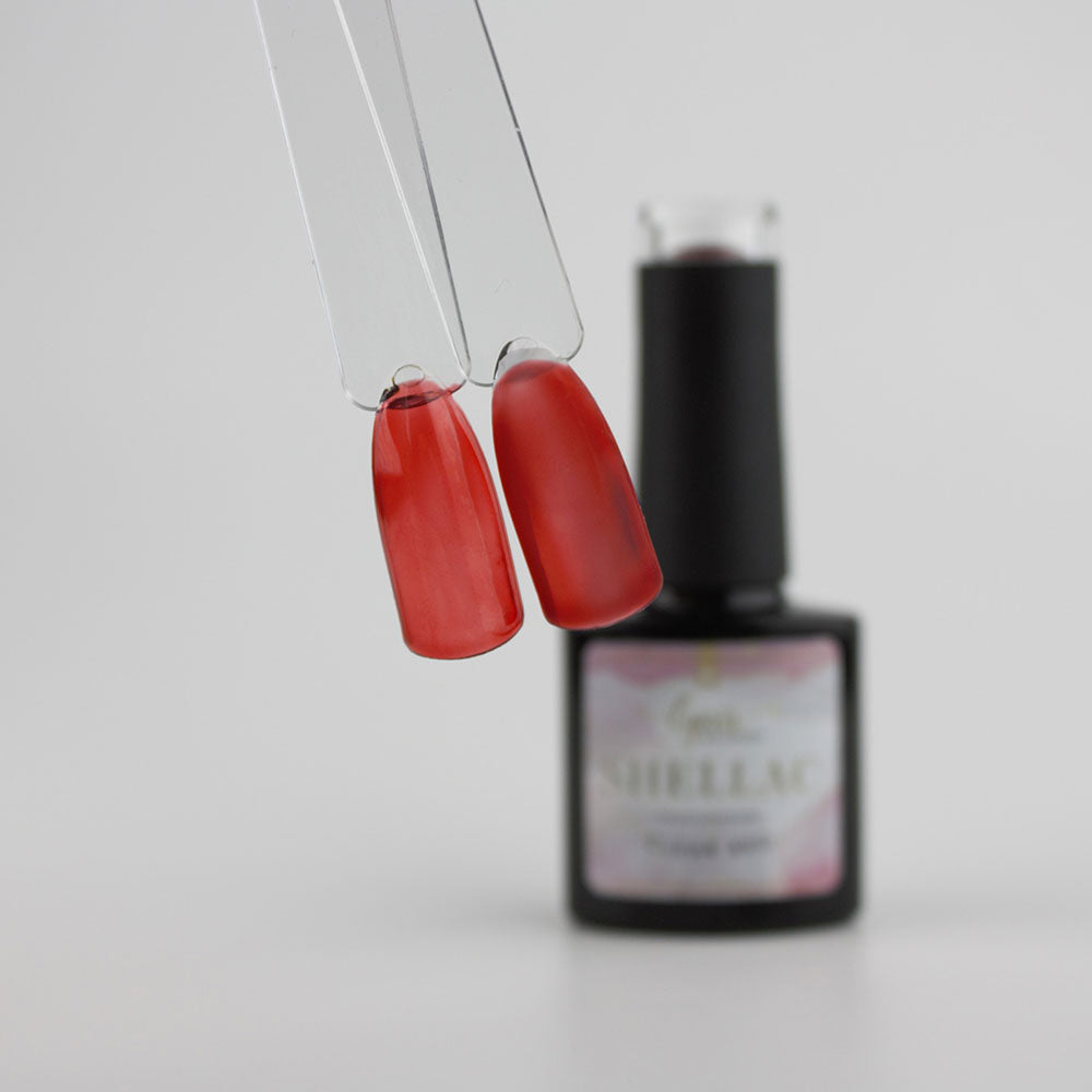 Shellac · Clear Red 7,3ml für Nageldesign Nägel & Nagelstudios Shellac · Clear Red 7,3ml, gel polish, gellack, nail polish, rot, uv lack für Nägel im Nageldesign & Nagelstudios
