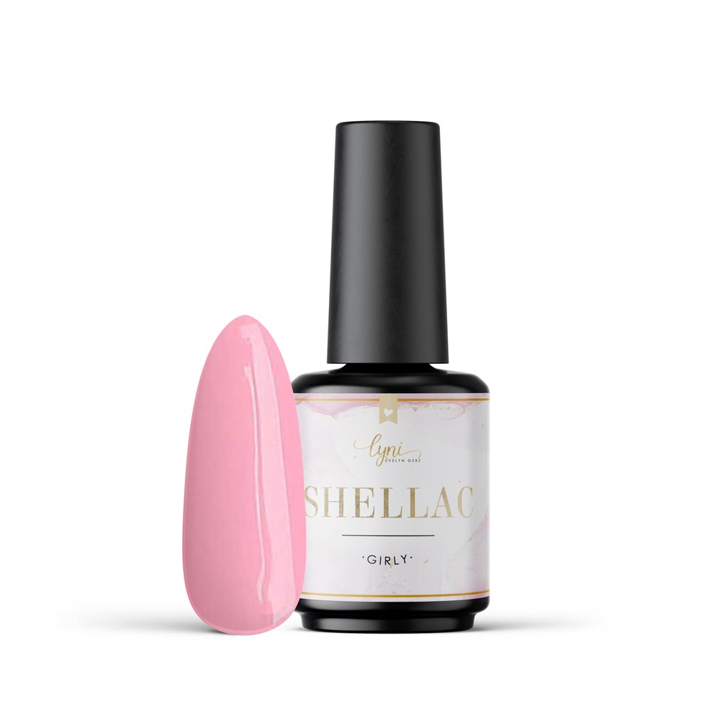 Shellac · Girly 7,3ml für Nageldesign Nägel & Nagelstudios Shellac · Girly 7,3ml, gel polish, gellack, nail polish, pink, rosa, uv lack für Nägel im Nageldesign & Nagelstudios