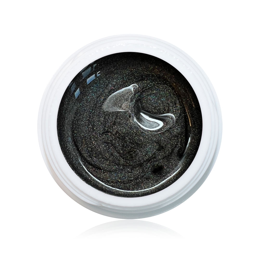 Farbgel Holo Black 5ml Premium* für Nageldesign Nägel & Nagelstudios Farbgel Holo Black 5ml Premium*, color gel, Farbe für Nägel, Gel Farben, Gelnägel Farbe, Holographisch, schimmer, schwarz für Nägel im Nageldesign & Nagelstudios