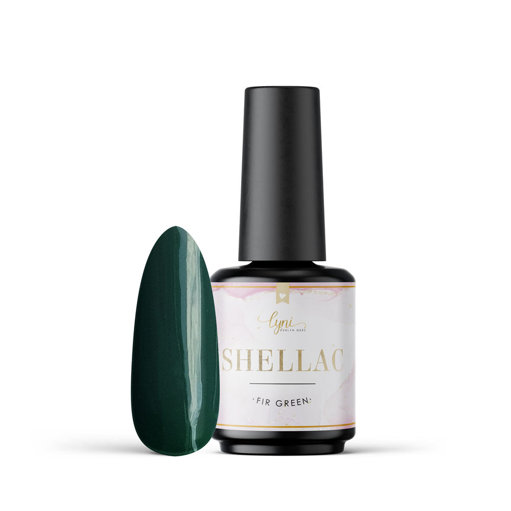 Shellac · Fir Green 7,3ml für Nageldesign Nägel & Nagelstudios Shellac · Fir Green 7,3ml, gel polish, gellack, grün, nail polish, uv lack für Nägel im Nageldesign & Nagelstudios