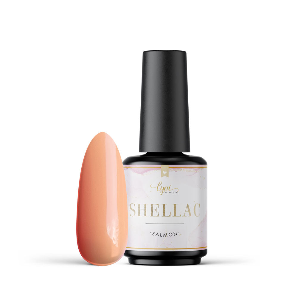 Shellac · Salmon 7,3ml für Nageldesign Nägel & Nagelstudios Shellac · Salmon 7,3ml, gel polish, gellack, nail polish, orange, uv lack für Nägel im Nageldesign & Nagelstudios
