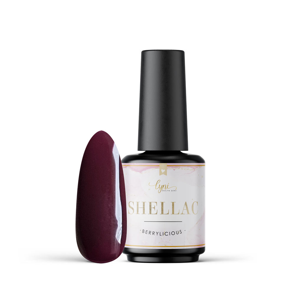 Shellac · Berrylicious 7,3ml für Nageldesign Nägel & Nagelstudios Shellac · Berrylicious 7,3ml, fuchsia, gel polish, gellack, nail polish, rot, uv lack für Nägel im Nageldesign & Nagelstudios